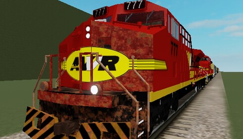 AWVR 777 & 767 Tàu chạy trốn ở đường cong | Chơi trên Roblox