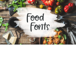 Food Fonts