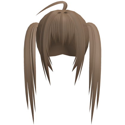 ʚ cute chibi moe long ginger pigtails ɞ Roblox item