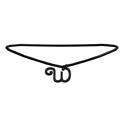 ꒰3.0꒱ BB initial necklace: W