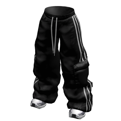 Stylish Black Baggy Tracksuits
