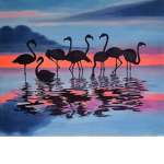 ~Flamingo cuppies~
