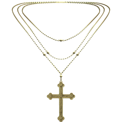 Gold Cross Necklace 3.0