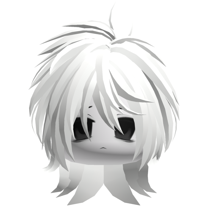 Messy Bob Emo Moe Face