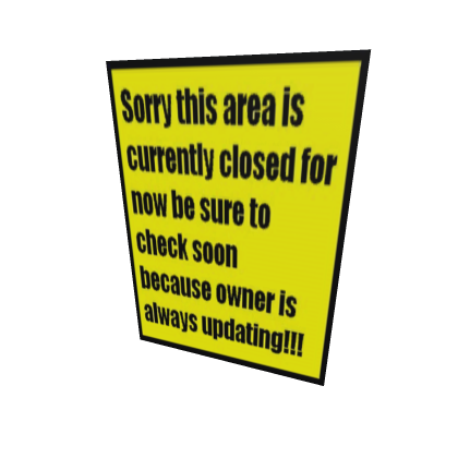 Construction Sign