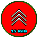 Bloxxer Rank [3]: 25 Kills