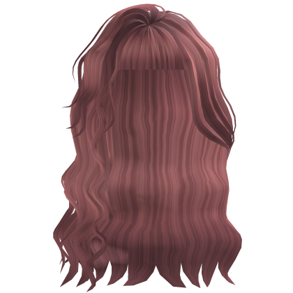 Long Curly Swooped Hair with Bangs Roblox item