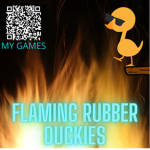 FLAMING RUBBER DUCKIES