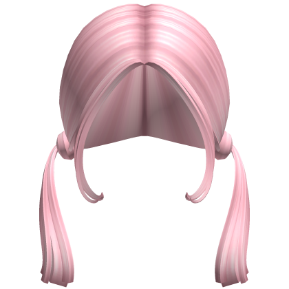 -',ৎ Low Chopped Blunt Pigtails in Pink