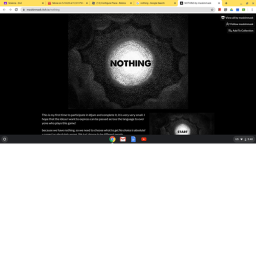 nothing