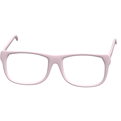 pastel pink big emo glasses Roblox item