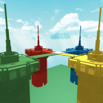 Red Vs Blue Vs Green Vs Yellow (Dynamic Lighting)