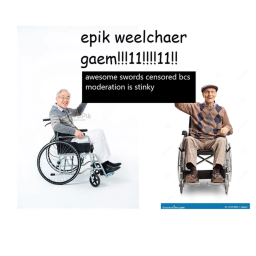 Wheelchair Jousting