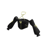 Corset Vintage Black and Gold