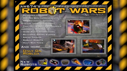 [NEW GAMEMODES] aw674's Robot Wars