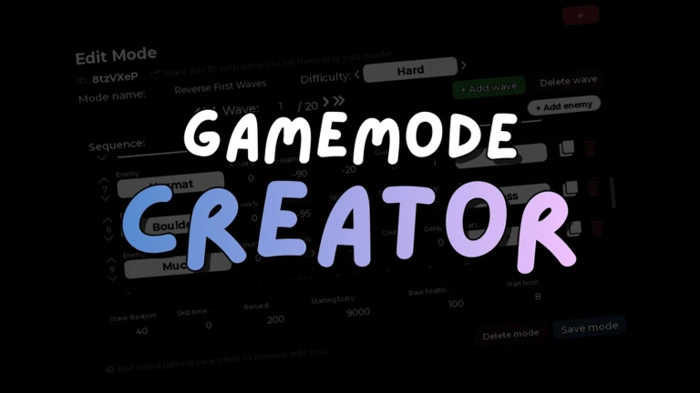 GAMEMODE CREATOR