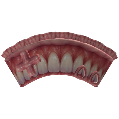 Nurse hat with teeth