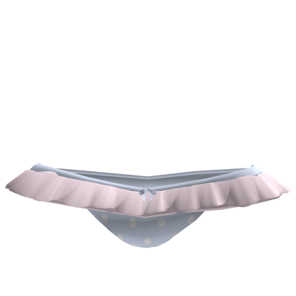 Ruffle Bow Skirt (Pink and Blue) Roblox item