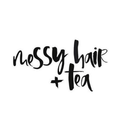 Messy Hair + Tea Roblox decal