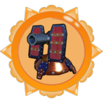 Bronze Medieval Turret