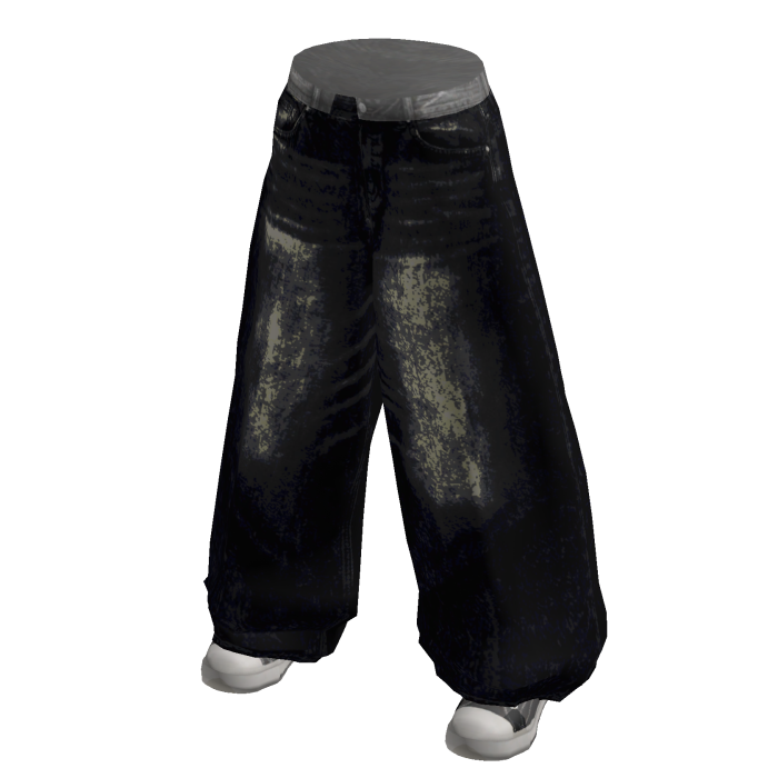 Toon Black Jeans