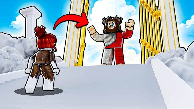 Climb 1000 Stairs to Heaven Obby