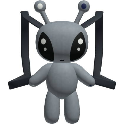 Backpack Plush 3.0 Cute Silly Gray Alien