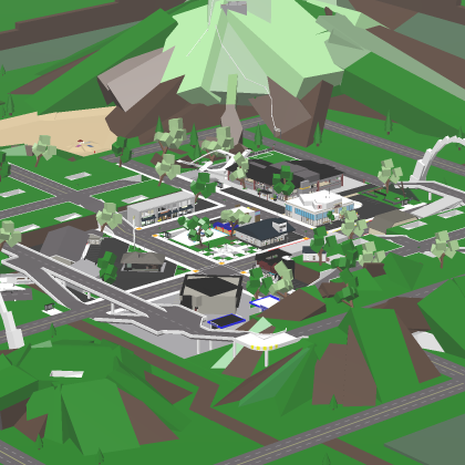 [🎮] 🔥 Brookhaven Map! City Town Roleplay Vibe