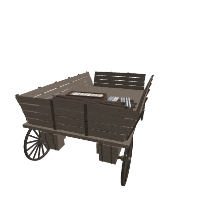 Cart (wood/supplies)