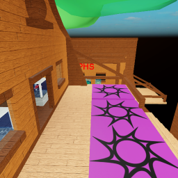 imossable to get in the treehouse!!!!!