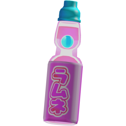 Pink Harajuku Ramune Soda Drink [Waist] Roblox item