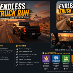 ENDLESS TRUCK RUN 🚛💨