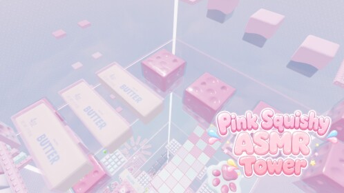 Pink Squishy Asmr Tower! 🌸