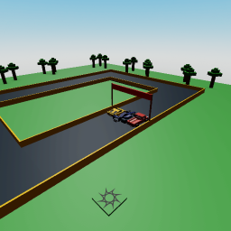 Bloxy race track!