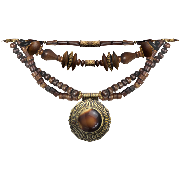Gaian 🐂 Esoteric Bead Amulet Earthy Necklace 1.0