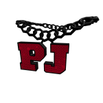 Black and Red PJ Chain