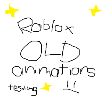 Roblox OLD animation testing