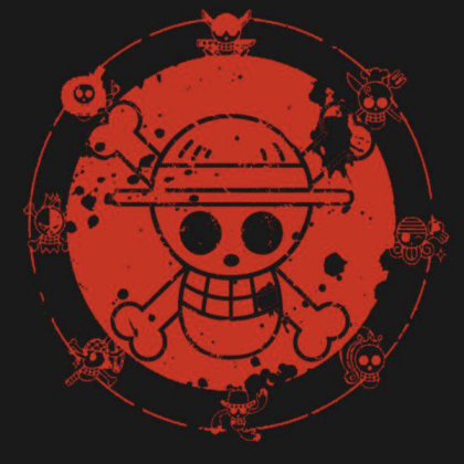 One Piece Straw Hats Logo Cursed Roblox decal