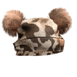 Y2K Double Fur Pom Beanie (LIMITED)