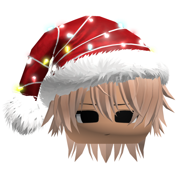 Christmas Hat with Glowing Lights (Boy)