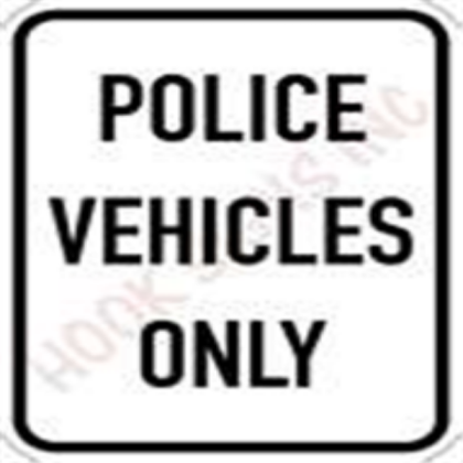 police sign decal Roblox decal