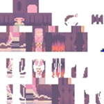 Nezuko minecraft skin lol