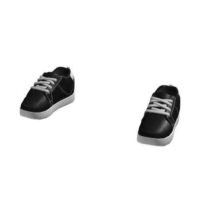 Everyday Skate Sneakers - Black & White thumbnail