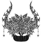 Hacker Cartoony White Demon