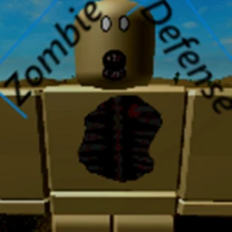 Zombie defense icon
