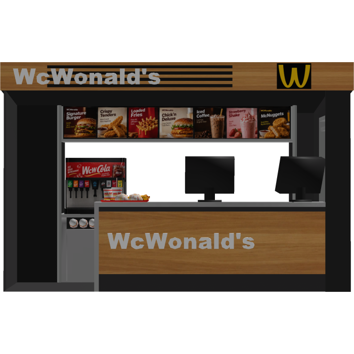 Fast Food Burger Stand