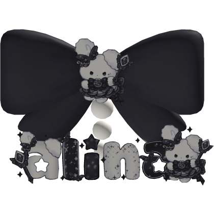 alina bow black