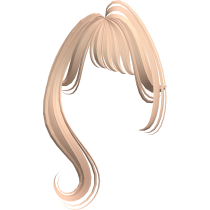 Kawaii Loose Bangs (Blonde) Roblox item