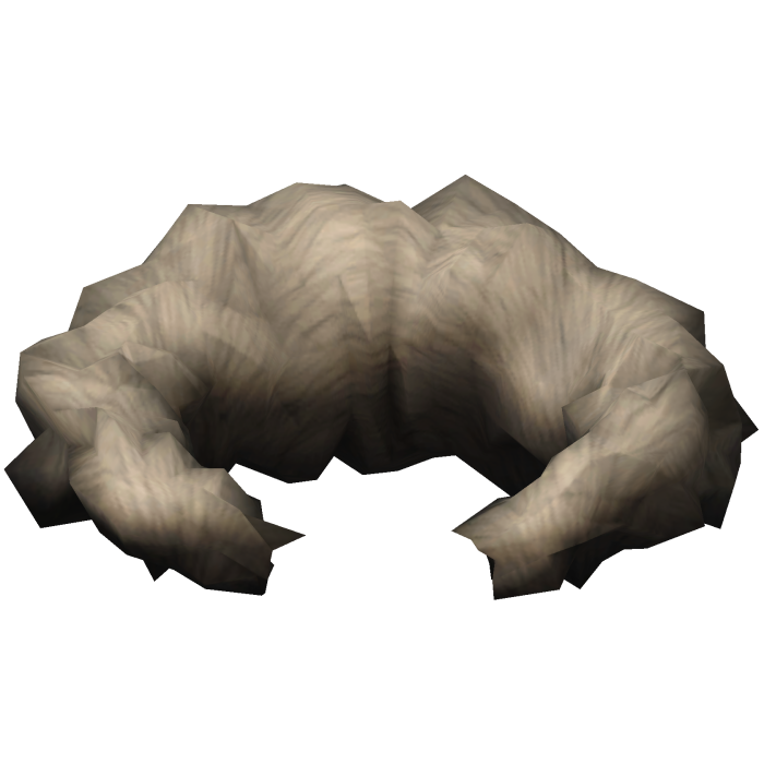Brown Neck Fur Collar V2