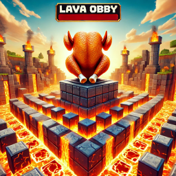 Lava chicken obby